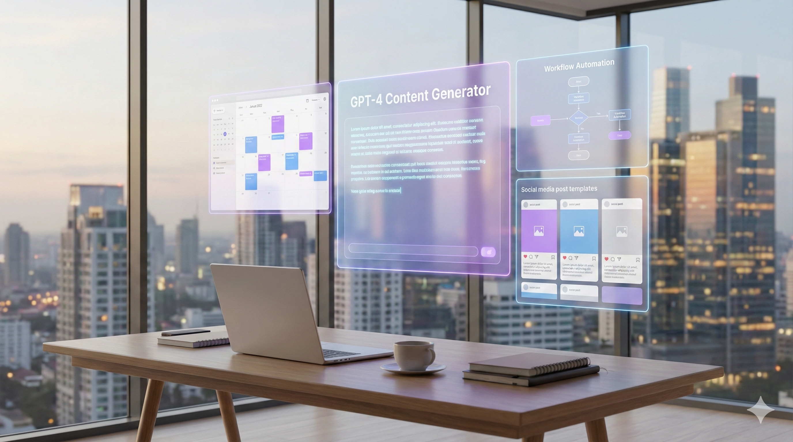 Превью проекта ИИ-система для создания контента. Рост производительности копирайтеров в 5 раз для Digital-агентство и media-холдинг